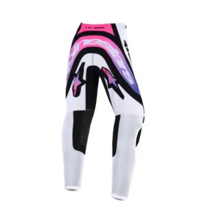 Pantalón Alpinestars SUPERTECH VISTA YOUTH WHITE PURPLE BLACK