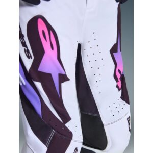 Pantalón Alpinestars SUPERTECH VISTA YOUTH WHITE PURPLE BLACK
