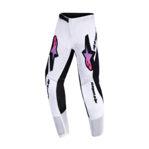 Pantalón Alpinestars SUPERTECH VISTA YOUTH WHITE PURPLE BLACK