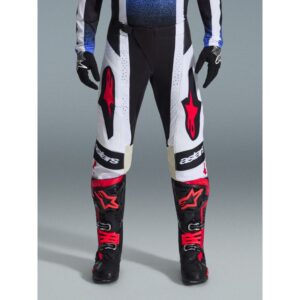 Pantalón Alpinestars TECHSTAR KNIF BLACK WHITE RED