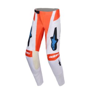 Pantalón Alpinestars TECHSTAR KNIF LIGHT GRAY ORANGE FLUO BLACK
