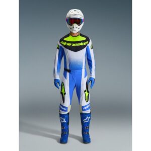 Pantalón Alpinestars TECHSTAR KNIF UCLA BLUE BLACK YELLOW FLUO