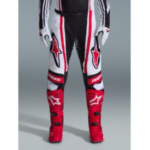 Pantalón Alpinestars TECHSTAR NOMUR BLACK WHITE RED