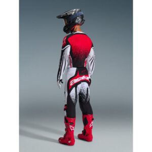 Pantalón Alpinestars TECHSTAR NOMUR BLACK WHITE RED