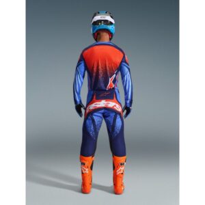 Pantalón Alpinestars TECHSTAR NOMUR DARK NAVY ORANGE UCLA BLUE