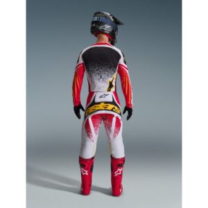 Pantalón Alpinestars TECHSTAR NOMUR LIGHT GRAY RED BLACK