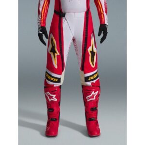 Pantalón Alpinestars TECHSTAR NOMUR LIGHT GRAY RED BLACK