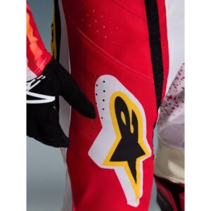 Pantalón Alpinestars TECHSTAR NOMUR LIGHT GRAY RED BLACK