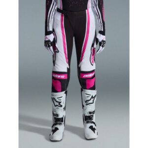 Pantalón Alpinestars TECHSTAR NOMUR STELLA BLACK WHITE FUCHSIA