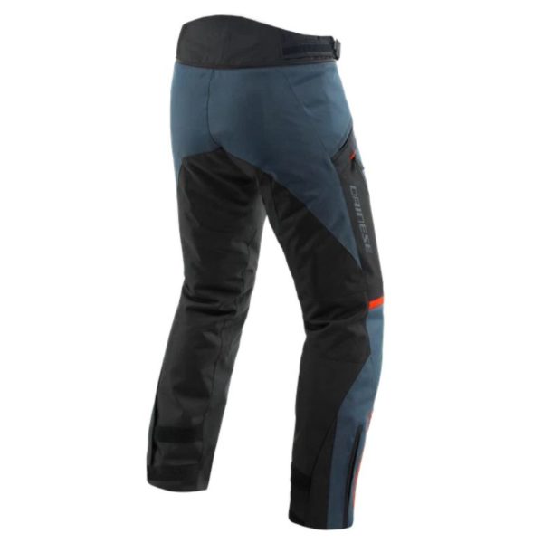 Pantalon Dainese TEMPEST 3 D-DRY® ÉBANO NEGRO LAVA-ROJO