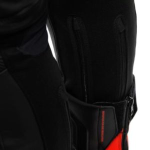 Pantalón de Cuero Dainese DELTA 4 PERF. BLACK/BLACK