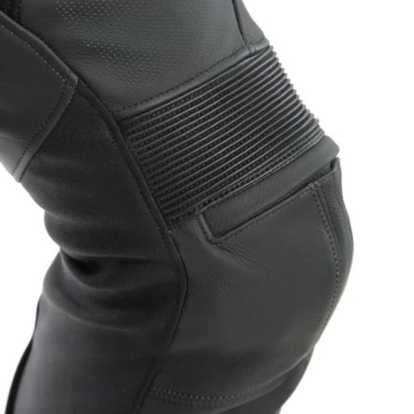 Pantalón de Cuero Dainese PONY 3 PERF  NEGRO-MATE