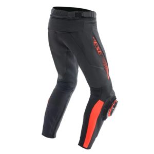 Pantalón de Cuero SUPER SPEED 
BLACK/RED-FLUO