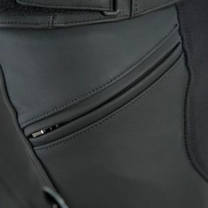Pantalon de piel Dainese PONY 3 S/T  NEGRO-MATE