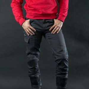 PANTALON  LS2 STRAIGHT DARK GREY