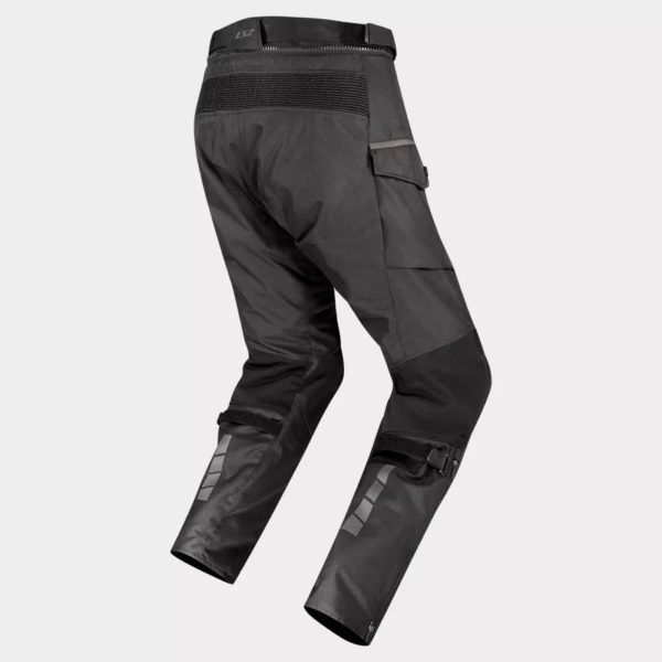 PANTALON  LS2 TRAVEL BLACK DARK GREY SHORT