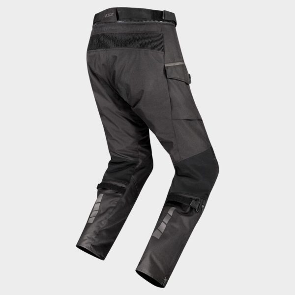 PANTALON  LS2 TRAVEL LADY BLACK DARK GREY SHORT