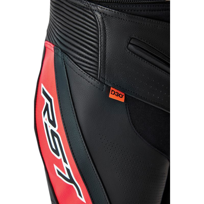 Pantalón RST Tractech Evo D30 negro rojo neon