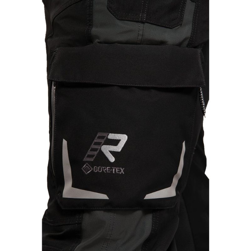 Pantalón Rukka VENTU-R CORTO NEGRO GRIS BLANCO