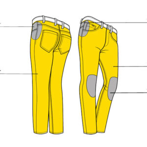 PANTALON VAQUERO PMJ DEUX AZUL