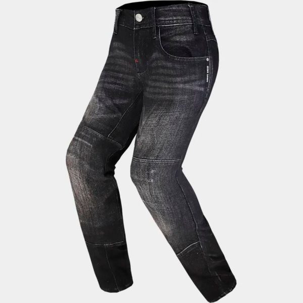 Pantalón Vaquero Mujer Moto SD-PJ4 Regular Fit Azul Oscuro