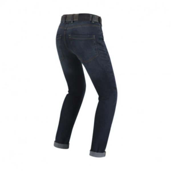 PANTALON VAQUERO PMJ CAFE RACER AZUL