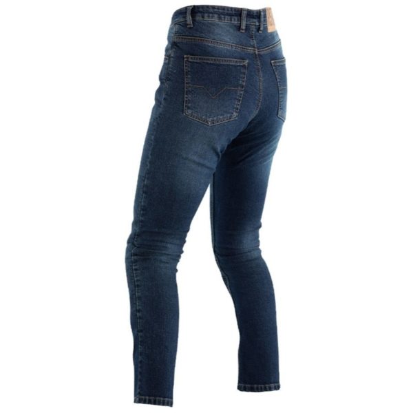 Pantalón  Vaquero reforzado con aramida Tapered-Fit CE mujer Azul