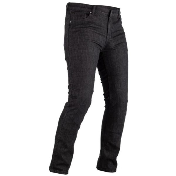 Pantalón Vaquero RST reforzado con aramida Tapered-Fit CE Negro