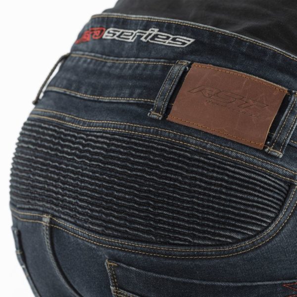 Pantalón Vaquero RST reforzado con aramida Tech Pro CE (pernera corta) Denim azul oscuro