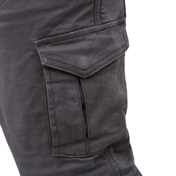 PANTALON VAQUERO TUCANO URBANO MOLO SHORT GRIS OSCURO