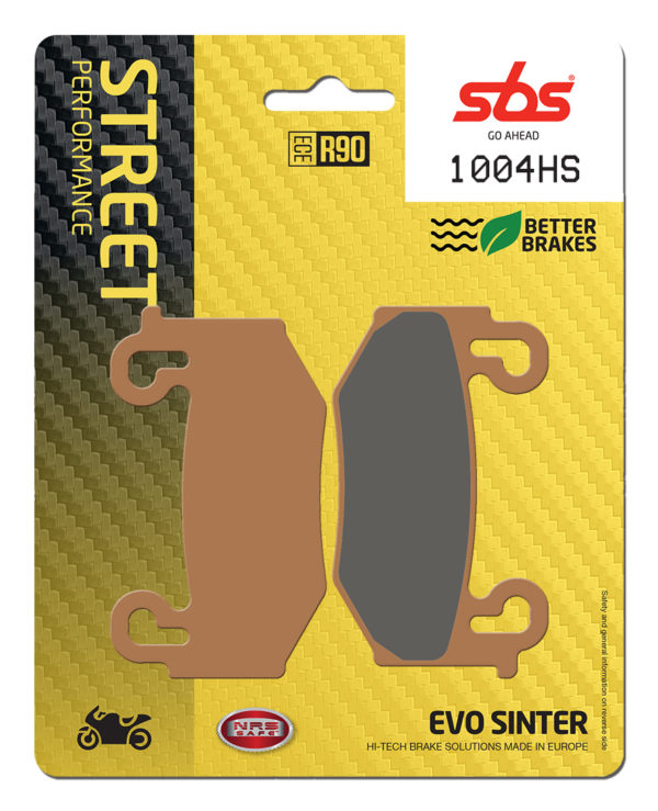Pastilla de freno SBS P1004-HS