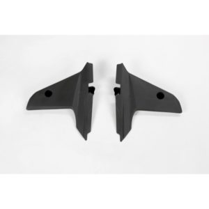 Plásticos laterales de radiador inferiores UFO Husqvarna negro HU03335-001