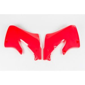 Plásticos laterales de radiador UFO Honda rojo HO03601-067
