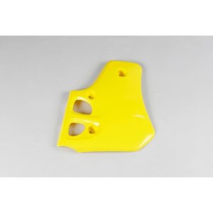 Plásticos laterales de radiador UFO Suzuki amarillo SU03962-101
