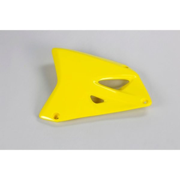 Plásticos laterales de radiador UFO Suzuki amarillo SU03969-102