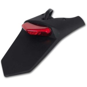 Portamatrículas UFO negro luz LED