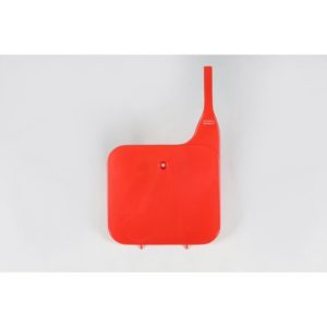 Portanúmeros delantero UFO Honda rojo HO02607-067