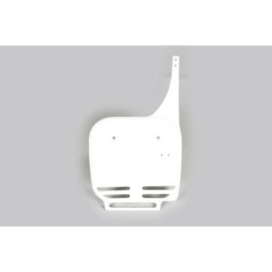 Portanúmeros delantero UFO Kawasaki blanco KA02742-047
