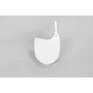 Portanúmeros delantero UFO Kawasaki blanco KA03797-047