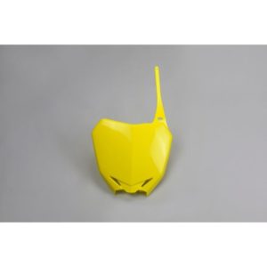 Portanúmeros delantero UFO Suzuki amarillo SU04919-102