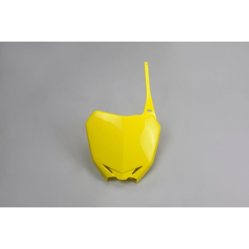 Portanúmeros delantero UFO Suzuki amarillo SU04919-102