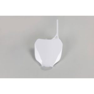 Portanúmeros delantero UFO Yamaha blanco YA03823-046