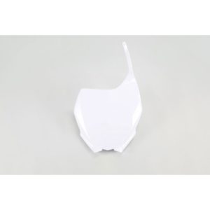 Portanúmeros delantero UFO Yamaha blanco YA03880-046