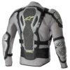 Proteccion Alpinestars BIONIC ACTION V2 PROTECTION JACKET GRAY BLACK YELLOW FLUO - Imagen 2