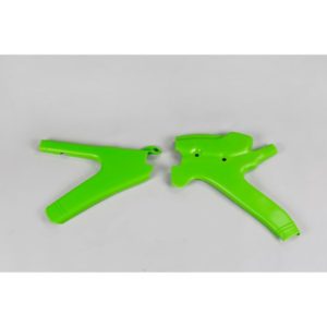 Protector de chasis UFO Kawasaki verde KA02753-026