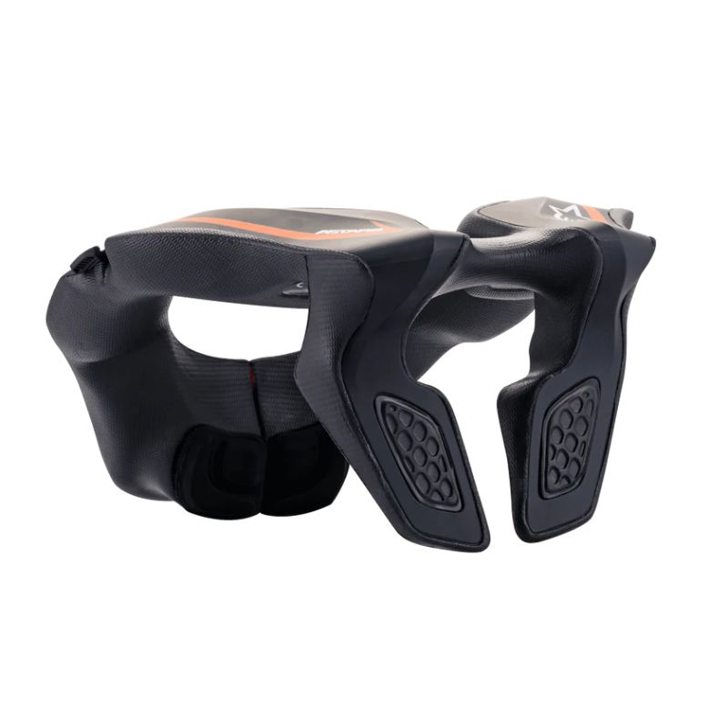 Protector de cuello Alpinestars YOUTH NECK SUPPORT BLACK ORANGE