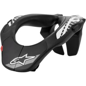 Protector de cuello Alpinestars YOUTH NECK SUPPORT BLACK WHITE