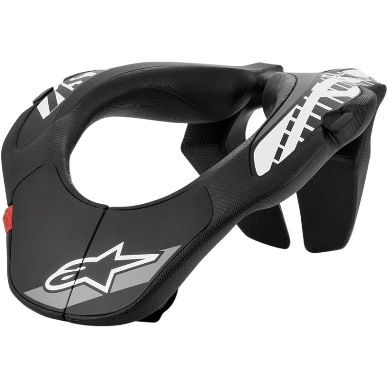 Protector de cuello Alpinestars YOUTH NECK SUPPORT BLACK WHITE