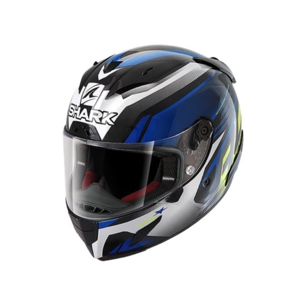 Casco Shark RACE-R PRO ASPY Black Blue Yellow