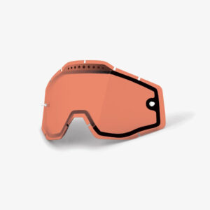 RECAMBIO 100% LENTE DUAL VENTED ROSA